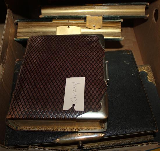 Quantity of Victorian photographs and albums